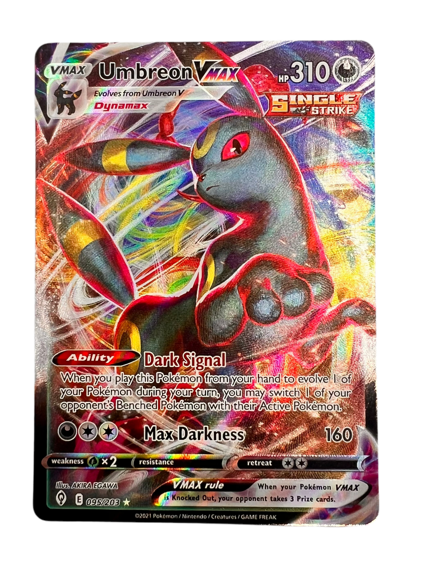 #095/203 Umbreon Vmax NearMint