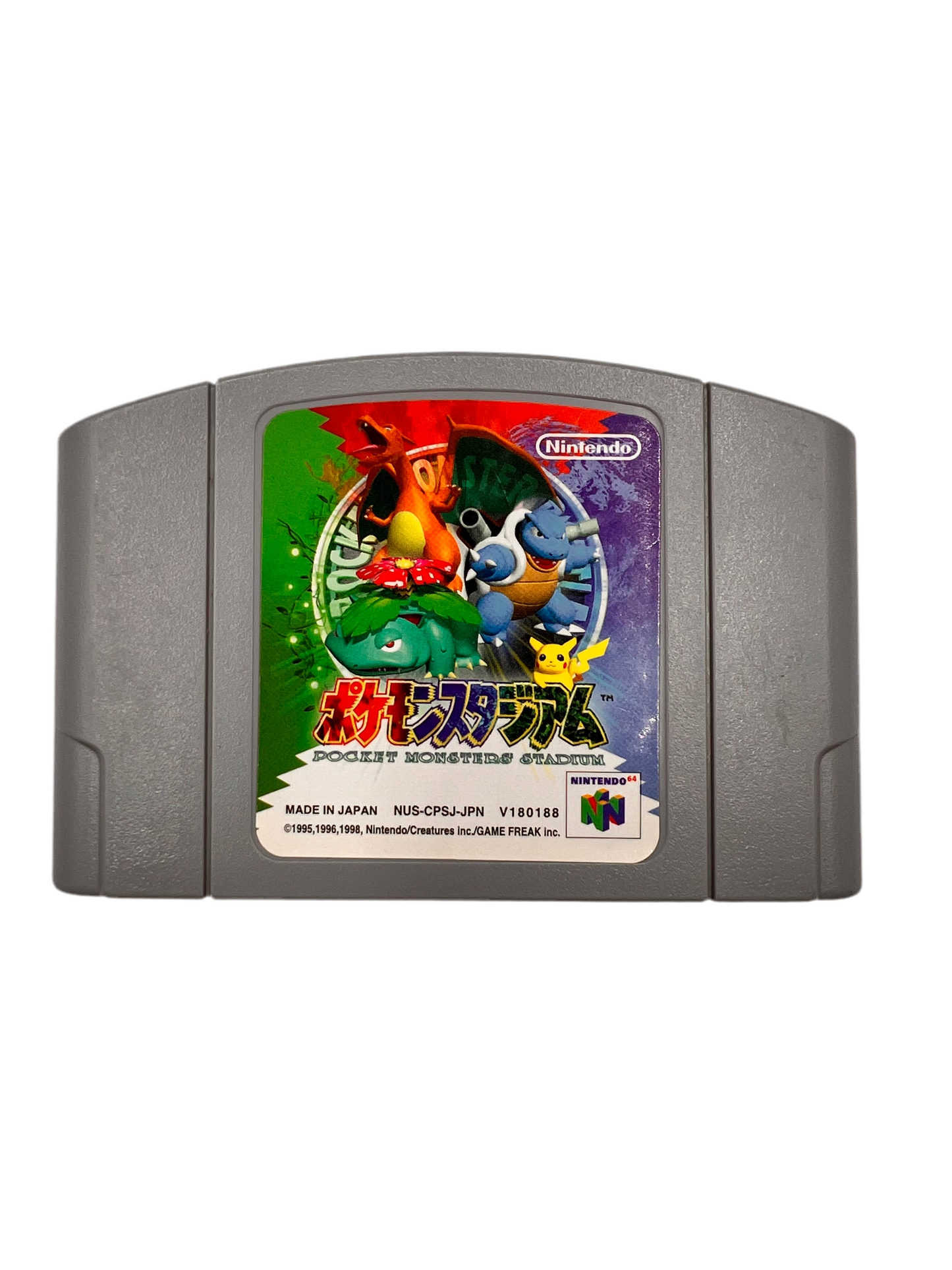 Pokémon Stadium Jap. Original NUS-JPN aNintendo 64